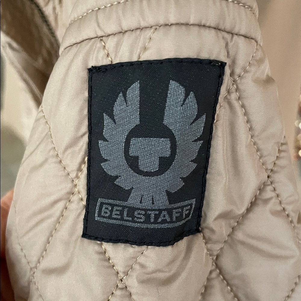 Belstaff Tan Quilted Utility Jacket - Picture 4 of 8